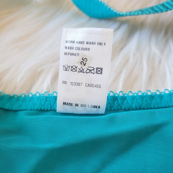 NWT New Elomi Cate Bra Blue / Turquoise Size 40I Underwired - Picture 11 of 11